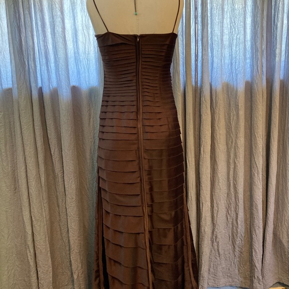 JS Collections Formal Dress With Cape - Picture 6 of 9